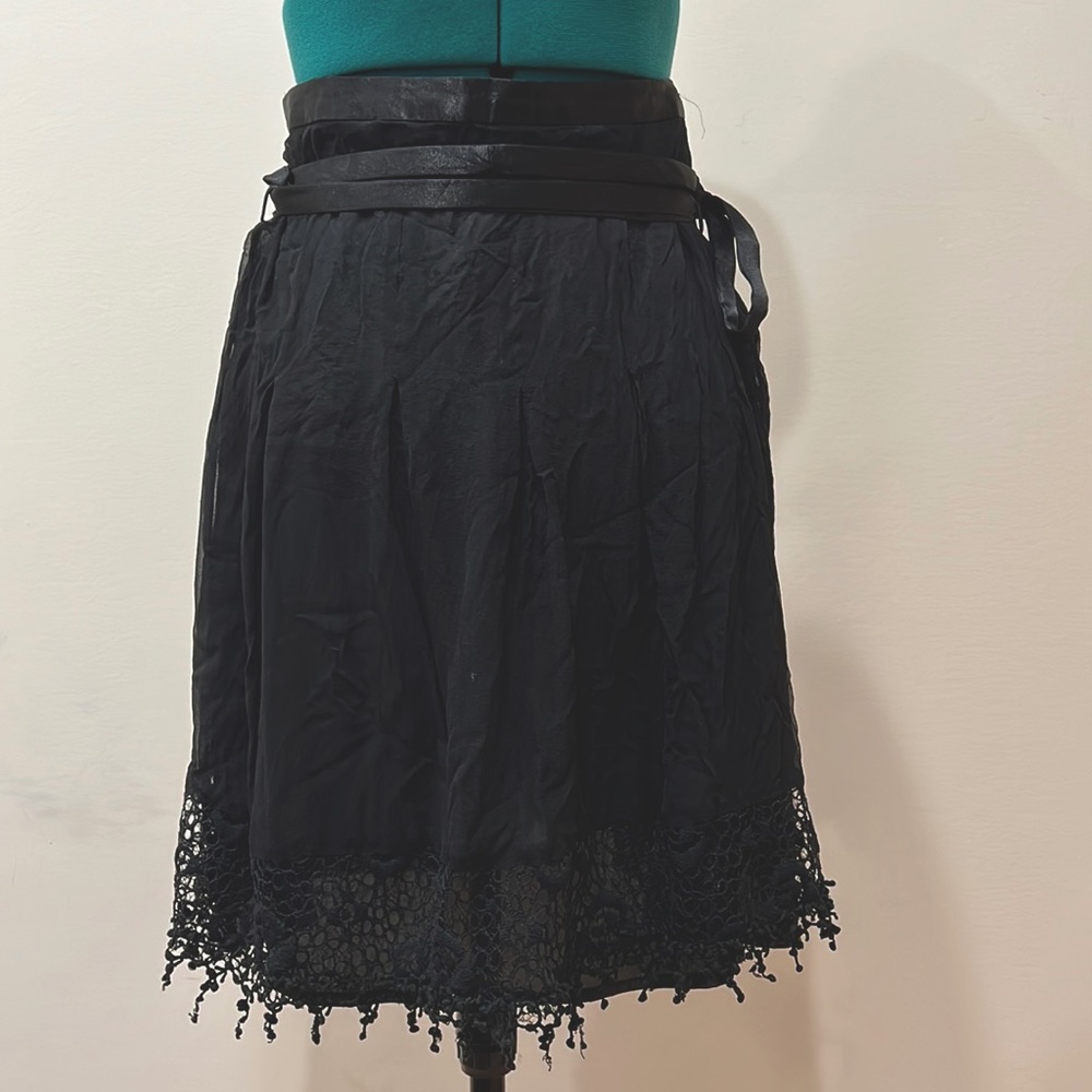 Black Lace Skirt